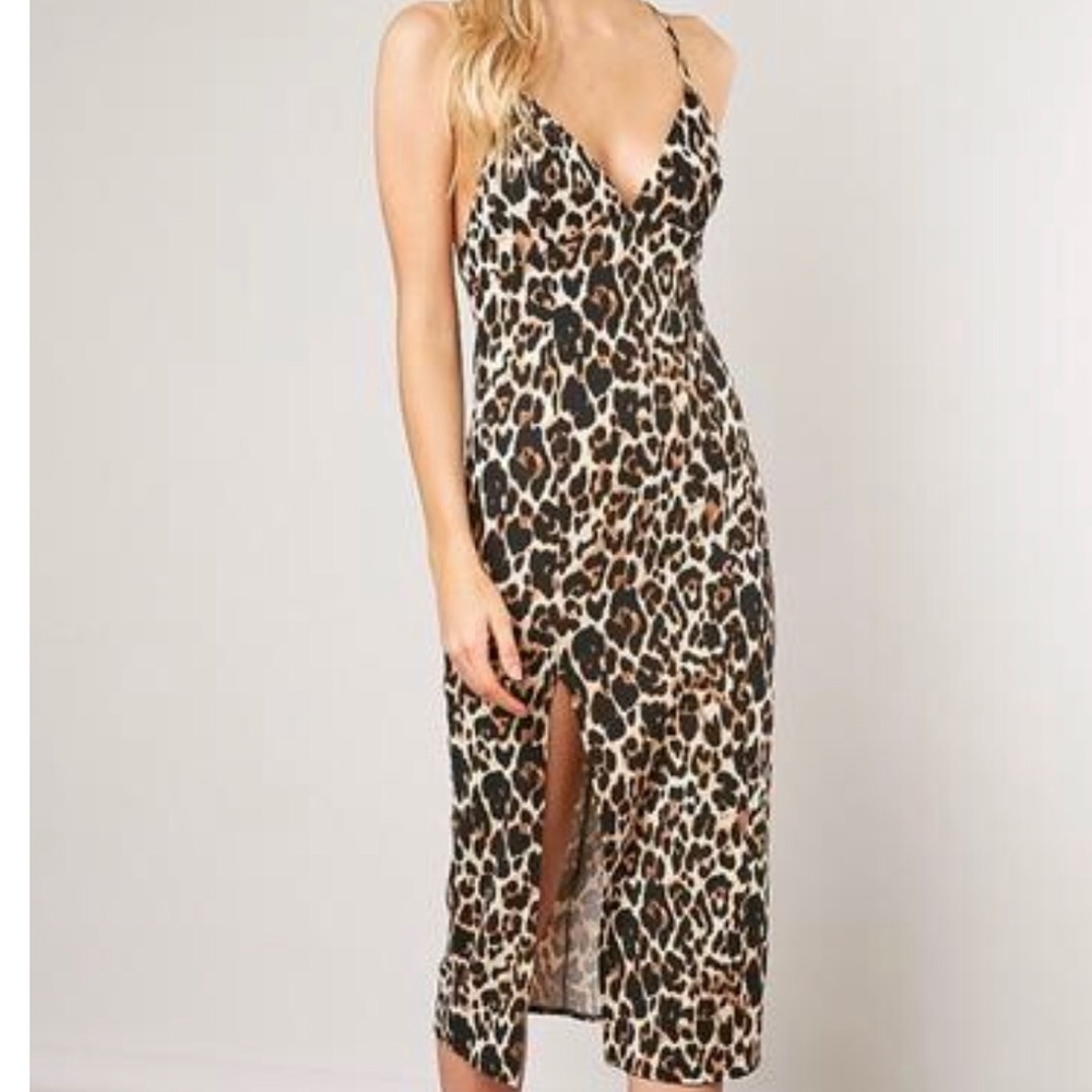 Leopard Midi Dress